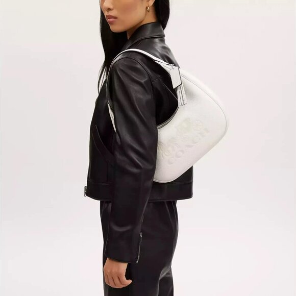 NWT Authentic Coach CR151 Carmen Leather Shoulder Bag Purse - Picture 4 of 5